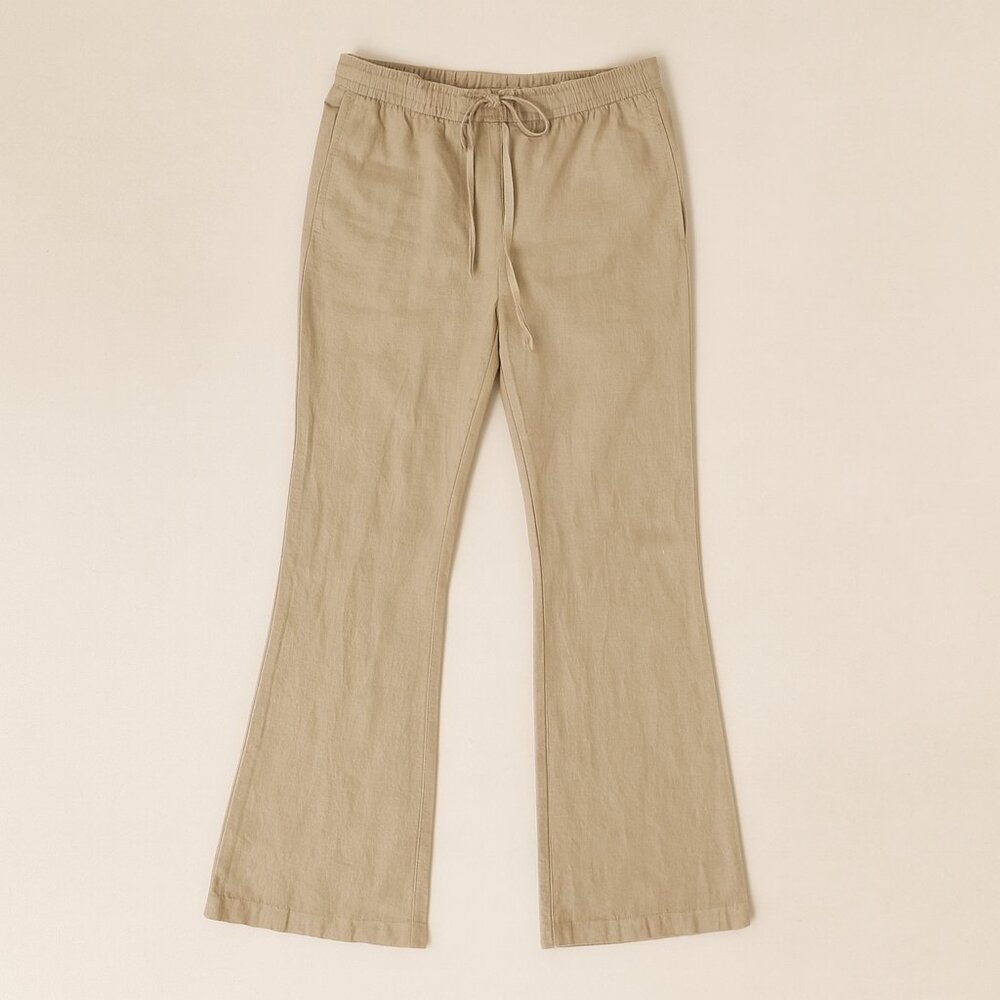 Mossimo Supply Co. Wide Leg Relaxed Linen Pants